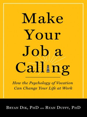 cover image of Make Your Job a Calling